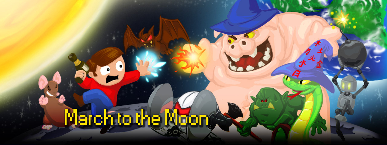 March to the Moon Slide
